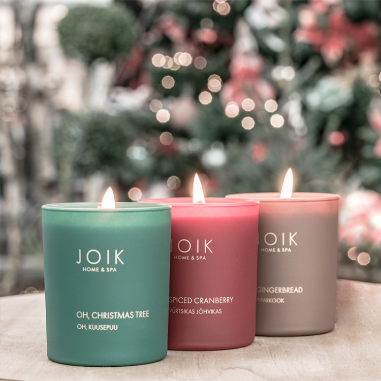 JOIK Home & Spa - Oh, Christmas Tree Candle Gift Box -150 gr