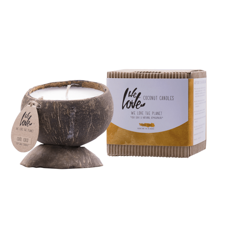 We Love the Planet - Coconut soy wax candle - Cool Coco
