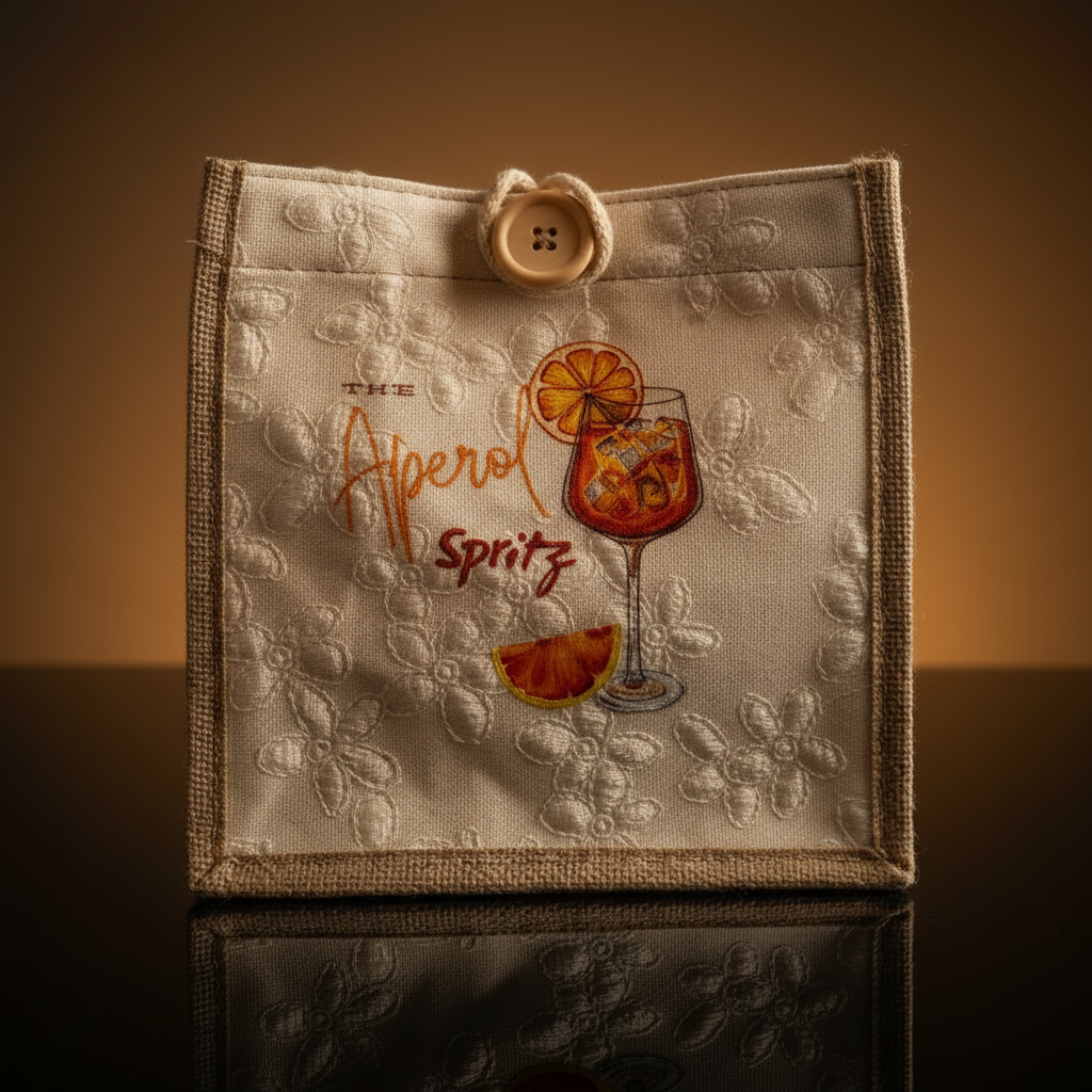 Close-up Aperol Spritz tas