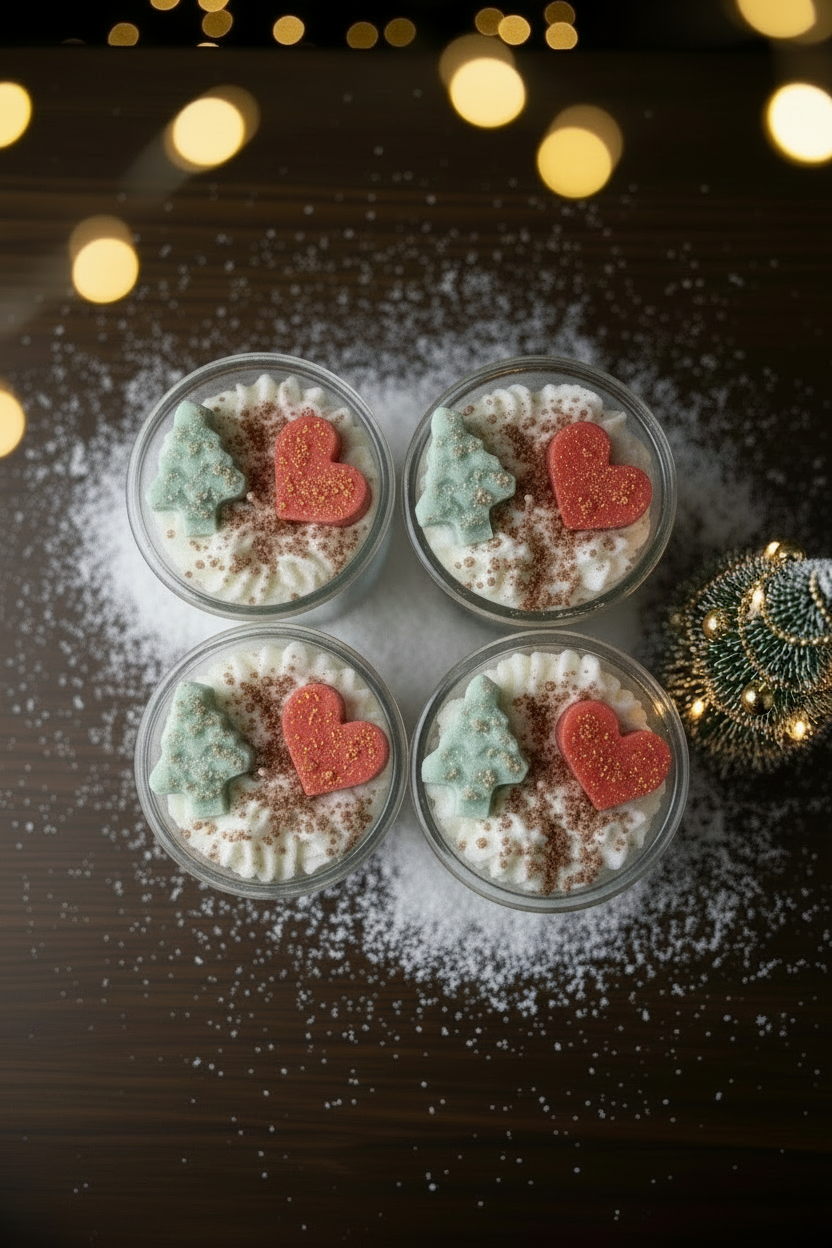 Cupid's Christmas Cup - Clean Top View