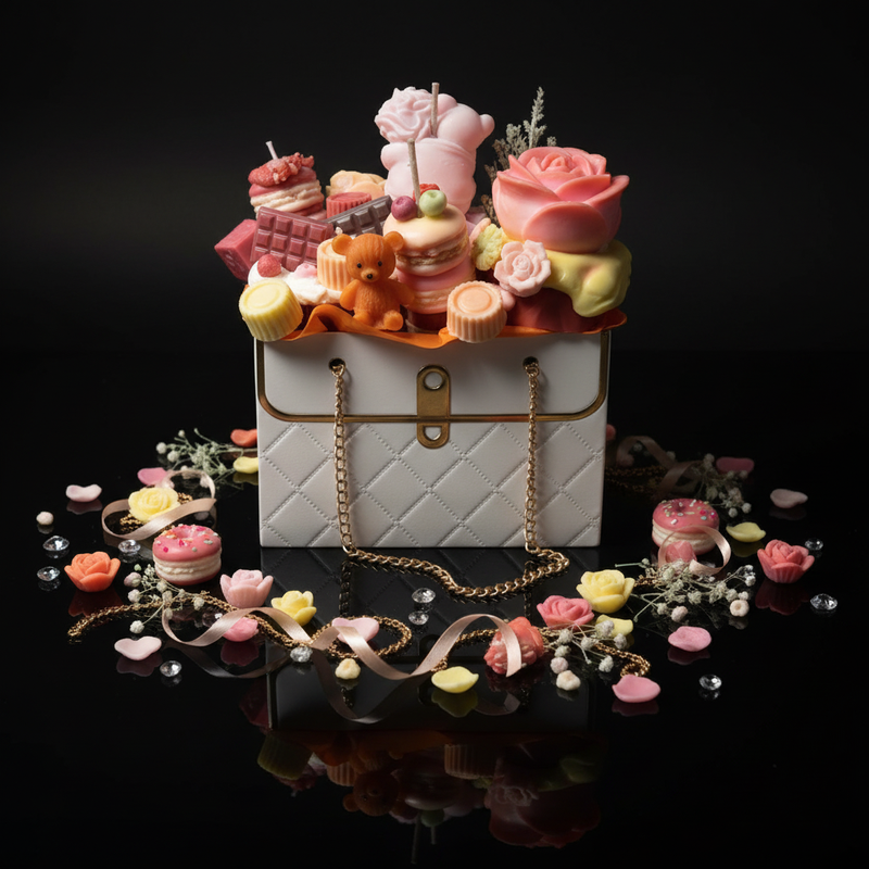 Dessert bouquet with decorations