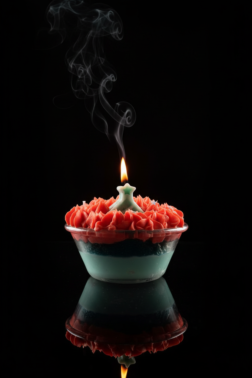 Festive Christmas Cupcake Product Photo