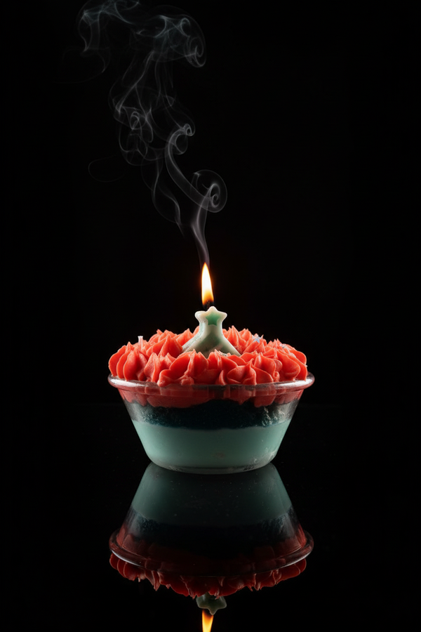 Festive Christmas Cupcake Product Photo