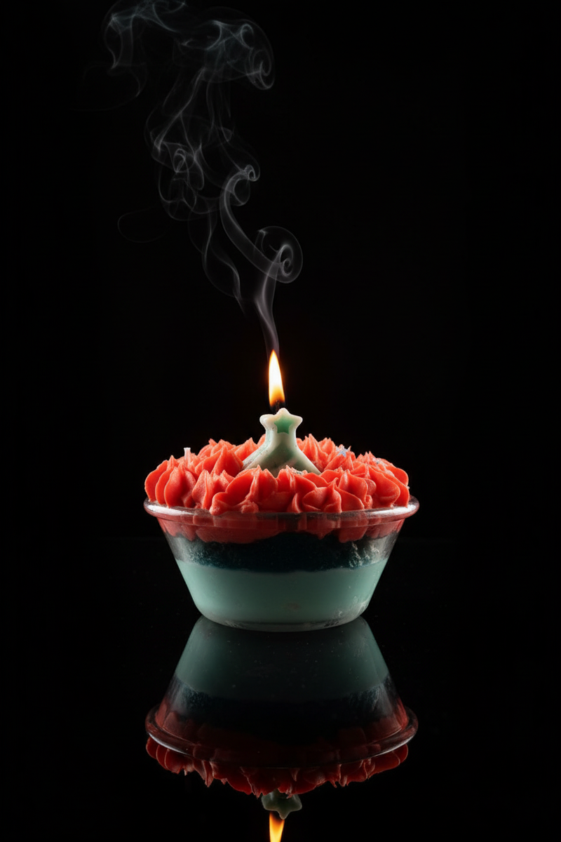 Festive Christmas Cupcake Product Photo