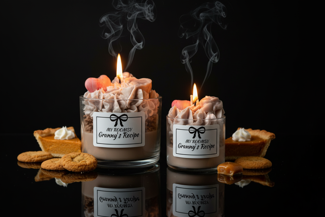 Granny's Recipe Candles - Cute Duo