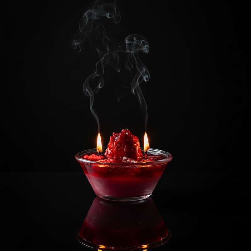 Crimson Velvet - Handmade Scented Candle