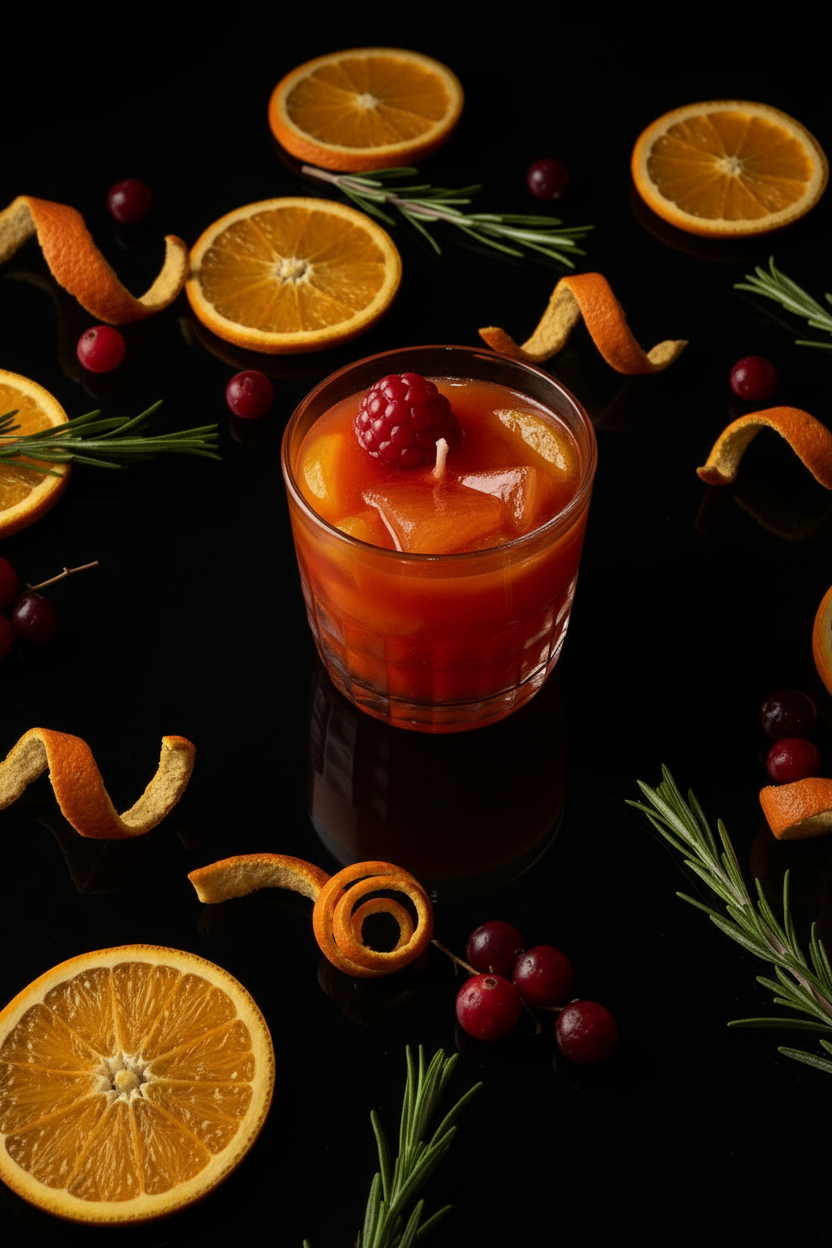 Negroni gradient 3/4 view