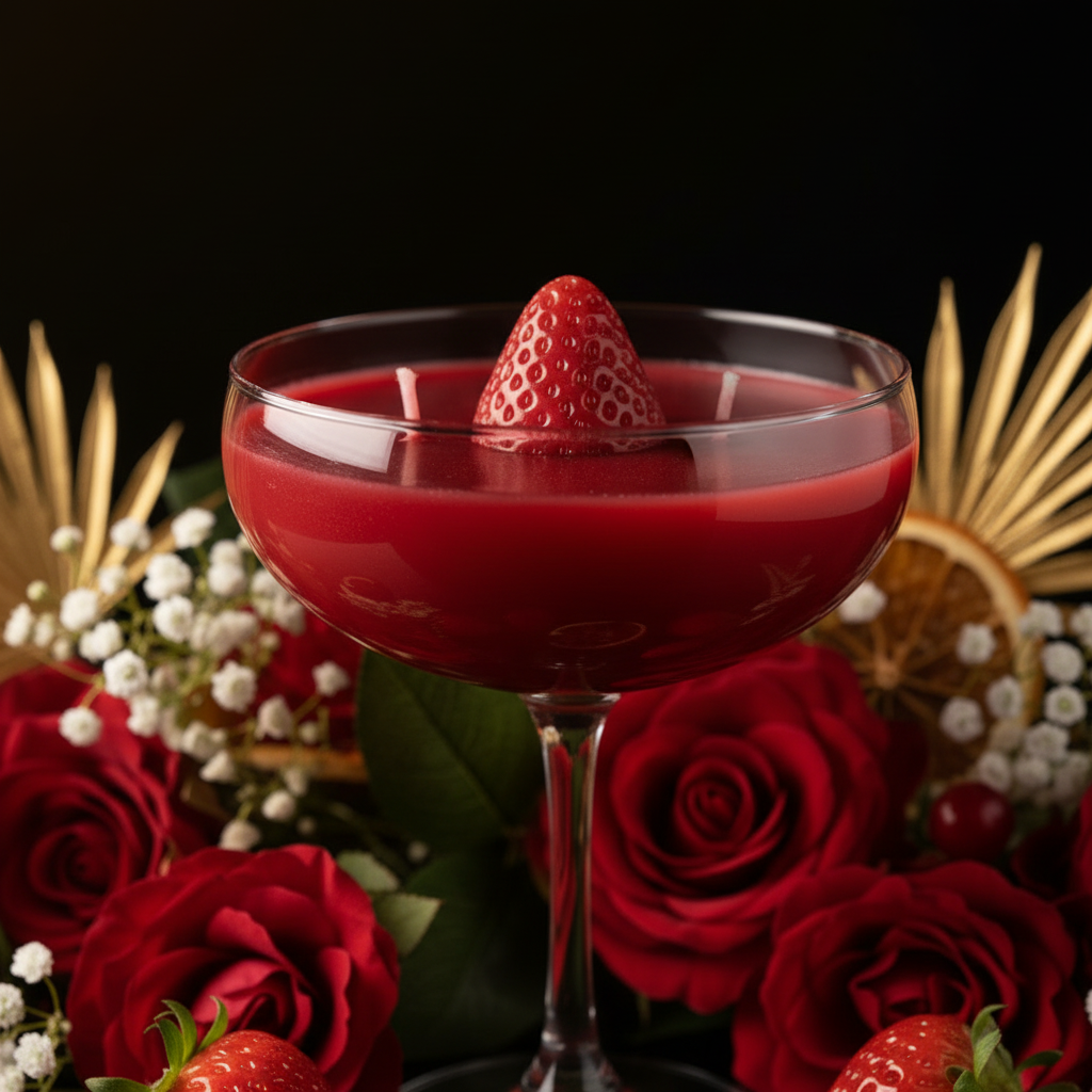 Strawberry Daiquiri close-up